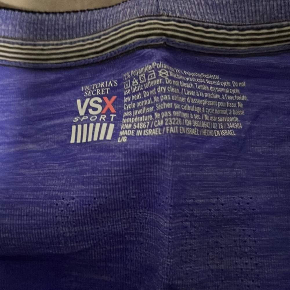 Victoria’s Secret purple workout tank - Picture 2 of 3